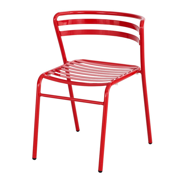 SAFCO PRODUCTS CO 4360RD Safco CoGo Indoor/Outdoor Chair, Red, Set Of 2 SAFCO PRODUCTS CO 4360RD Safco CoGo Indoor/Outdoor Chair, Red, Set Of 2