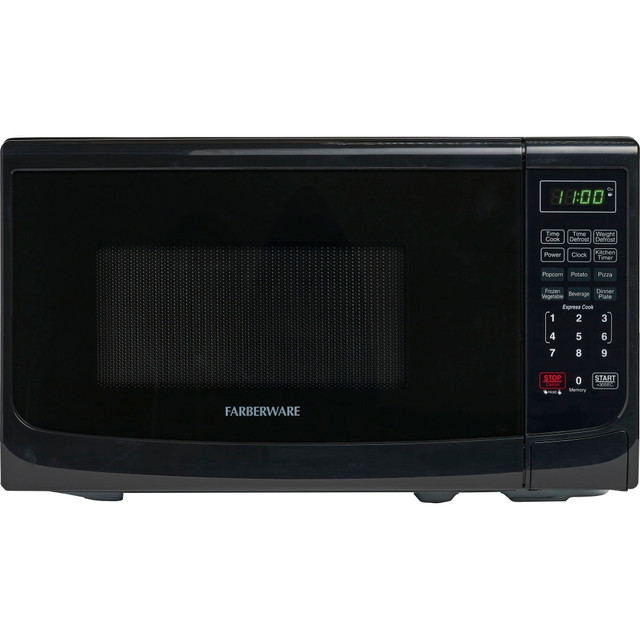 ENGLEWOOD MARKETING LLC FMO07ABTBKA Farberware Classic 0.7 Cu Ft Countertop Microwave, Black ENGLEWOOD MARKETING LLC FMO07ABTBKA Farberware Classic 0.7 Cu Ft Countertop Microwave, Black