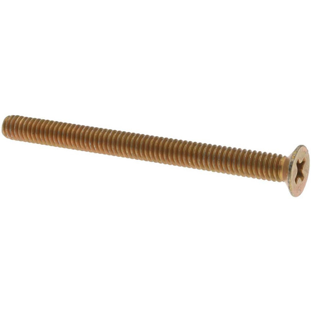 Value Collection MS24693-S62 Machine Screw: #8-32 x 2", Flat Head, Phillips