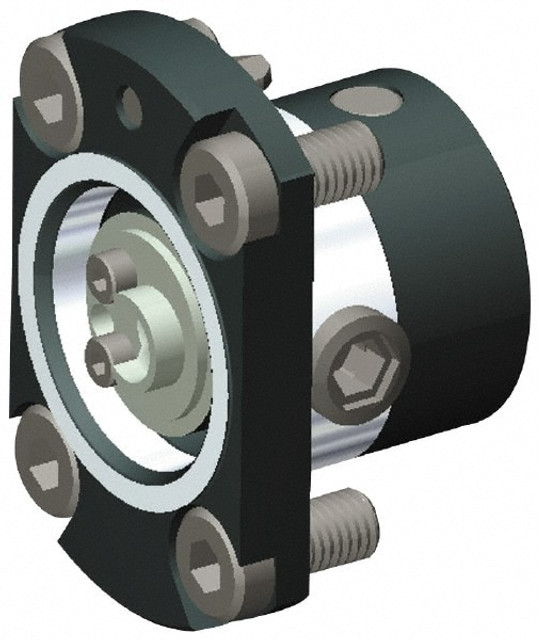 Kennametal 1013675 Neutral Cut, KM40 Modular Connection, Adapter/Mount Lathe Modular Clamping Unit