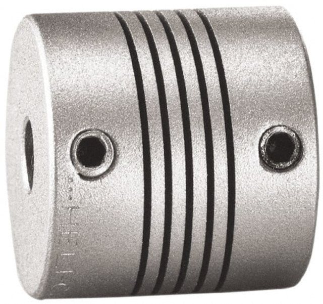 Lovejoy 68514477395 Flexible Screw Hub: Anodized Aluminum, 1/4" Pipe, 1.12" OAL