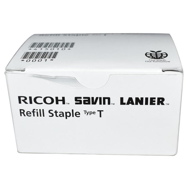 D & B INDUSTRIAL SAFETY SUPPLY, INC. 415010 Ricoh Staple Refill Cartridges, Type T, 1-3/4in, Pack Of 2 Cartridges