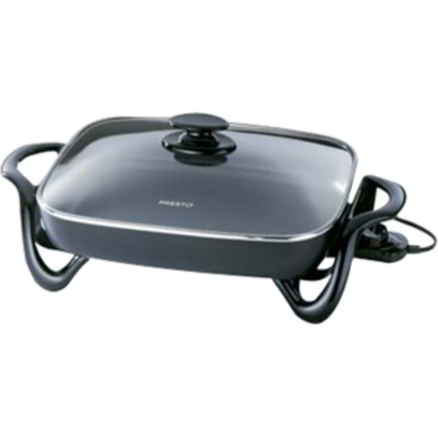 NATIONAL PRESTO INDUSTRIES INC. 06852 Presto Electric Skillet, 16in NATIONAL PRESTO INDUSTRIES INC. 06852 Presto Electric Skillet, 16in