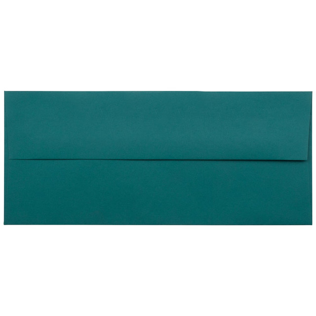JAM PAPER AND ENVELOPE 63924024 JAM PAPER #10 Business Premium Envelopes, 4 1/8 x 9 1/2, Teal, 25/Pack JAM PAPER AND ENVELOPE 63924024 JAM PAPER #10 Business Premium Envelopes, 4 1/8 x 9 1/2, Teal, 25/Pack