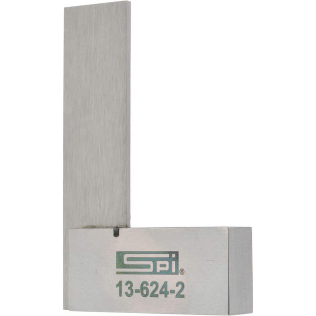 SPI 13-624-2 2" Blade Length, 2" Base Length Spring Steel Square