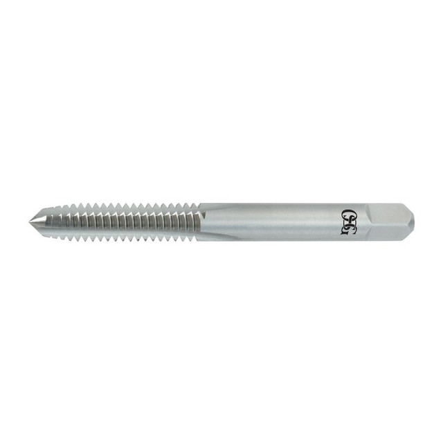 OSG 1971500 Straight Flute Tap: M10x1.50 Metric Coarse, 4 Flutes, Taper, 6H Class of Fit, High Speed Steel, Bright/Uncoated