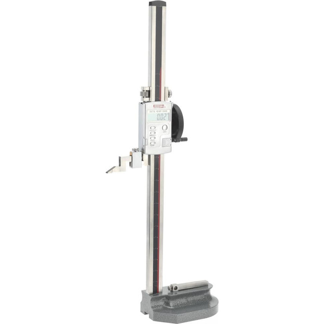 SPI CMS160409009 Electronic Height Gage: 18" Max, 0.0005" Resolution, 0.001500" Accuracy