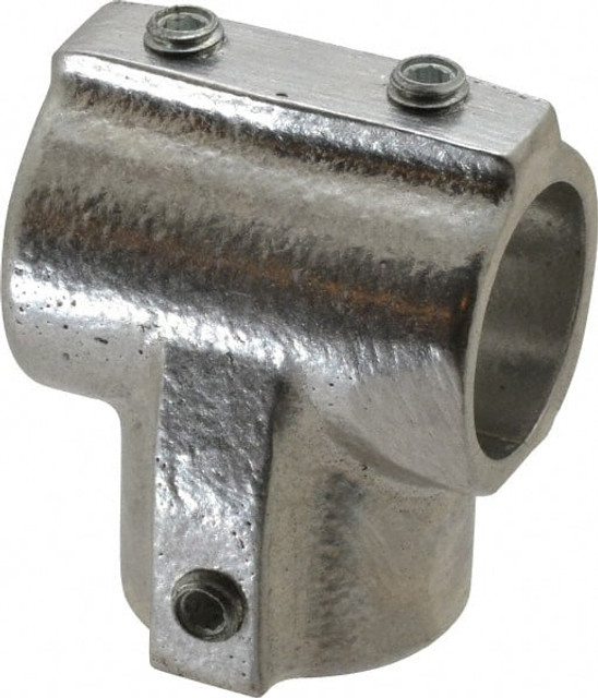 Hollaender 5-5 3/4" Pipe, 90° Three Socket Tee, Aluminum Alloy Tee Pipe Rail Fitting