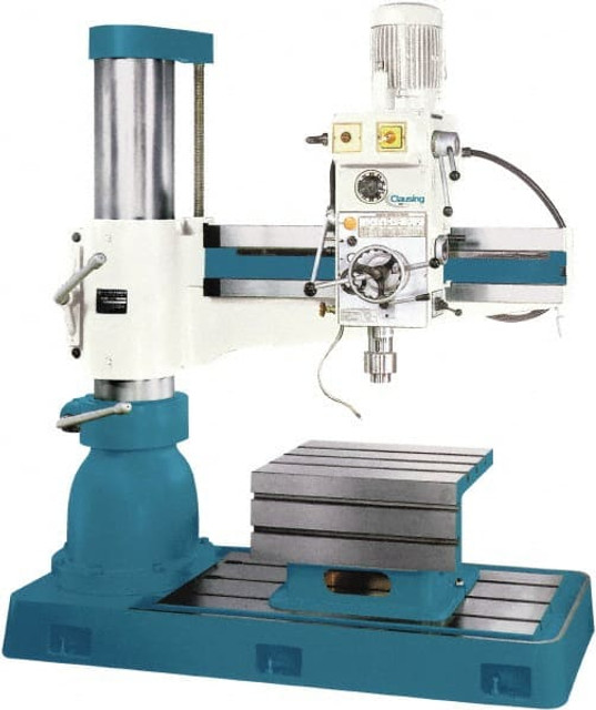 Clausing CL1100 Floor Drill Press: 43.3" Swing, 3 hp, 230 & 460V, 3 Phase