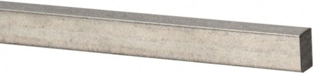 Precision Brand 14125 Key Stock: 3/32" High, 3/32" Wide, 12" Long, Low Carbon Steel, Zinc-Plated