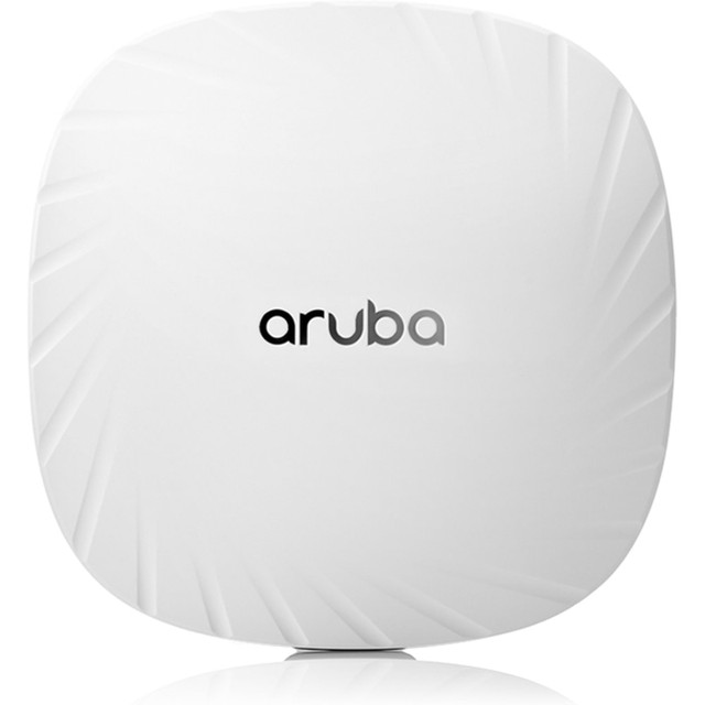 HP INC. Aruba R2H25A  AP-505 802.11ax 1.77 Gbit/s Wireless Access Point - 2.40 GHz, 5 GHz - 2 x Internal Antenna(s) - MIMO Technology - 1 x Network (RJ-45) - Gigabit Ethernet - Bluetooth 5 - 16.50 W - Ceiling Mountable