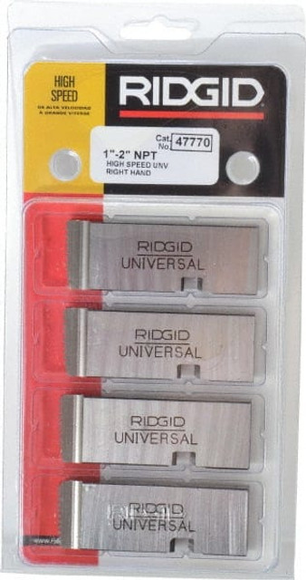 Ridgid 47770 Thread Chaser: 1-11-1/2 to 2-11-1/2 NPT, 16 &deg; Hook Angle, Right Hand