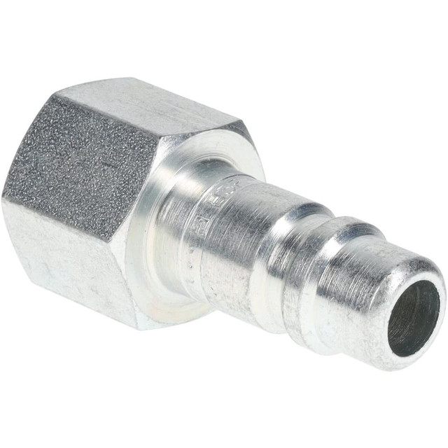 Parker H3F Pneumatic Hose Coupling: 1/2-14" Thread, 1/2" Body Dia, Industrial Interchange