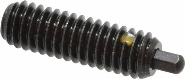 Vlier H57N Threaded Spring Plunger: 5/16-18, 1" Thread Length, 3/16" Projection