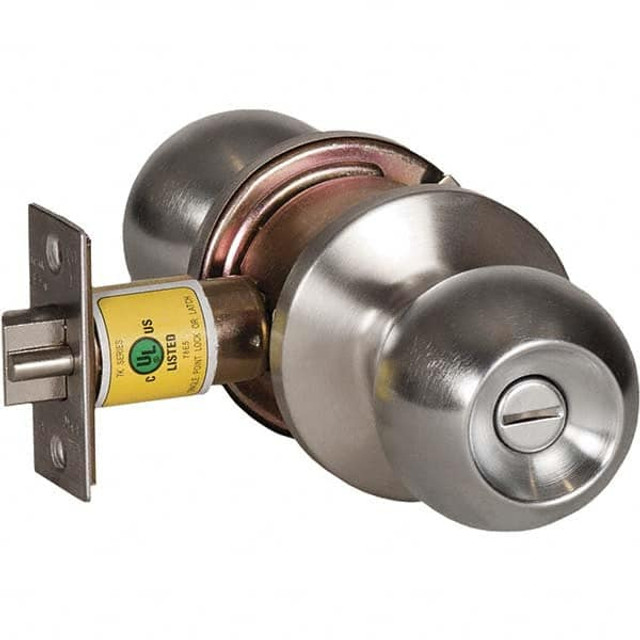 Best 6K30N4CS3626 Knob Locksets; Cylinder Type: Keyless ; Type: Passage ; Door Thickness: 1 3/8 - 1 7/8 ; Material: Zinc ; Finish/Coating: Satin Chrome; Satin Chrome ; Compatible Door Thickness: 1 3/8 - 1 7/8