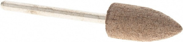Grier Abrasives B52-X-19412 Mounted Point: 3/4" Thick, 1/8" Shank Dia, B52, 120 Grit, Fine