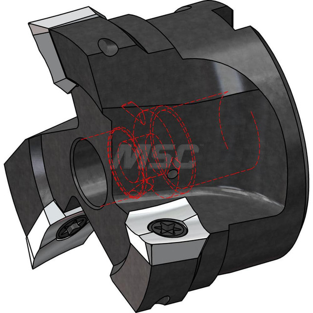 A.B. Tools Indexable High-Feed End Mill: Cylindrical Shank SHELL-2.0 A.B. Tools Indexable High-Feed End Mill: Cylindrical Shank SHELL-2.0