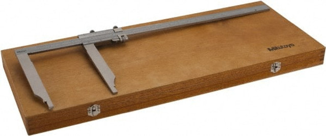 Mitutoyo 534-118 Vernier Caliper: 0 to 20", 0.003" Accuracy, 0.001" Graduation, Stainless Steel