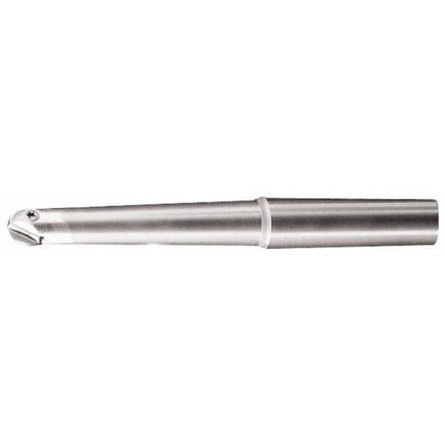 Dijet BNML-160100T-S0 Indexable Ball Nose End Mill: 5/8" Cut Dia, Solid Carbide, 6.53" OAL