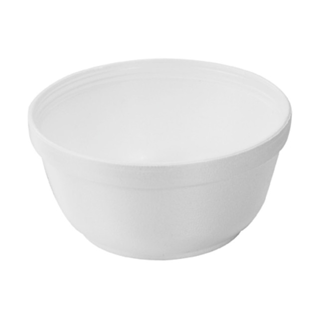 DART CONTAINER CORPORATION 12B32 Dart Insulated Foam Serving Bowls, 12 Oz, White, 50 Bowls Per Bag, Carton Of 20 Bags DART CONTAINER CORPORATION 12B32 Dart Insulated Foam Serving Bowls, 12 Oz, White, 50 Bowls Per Bag, Carton Of 20 Bags
