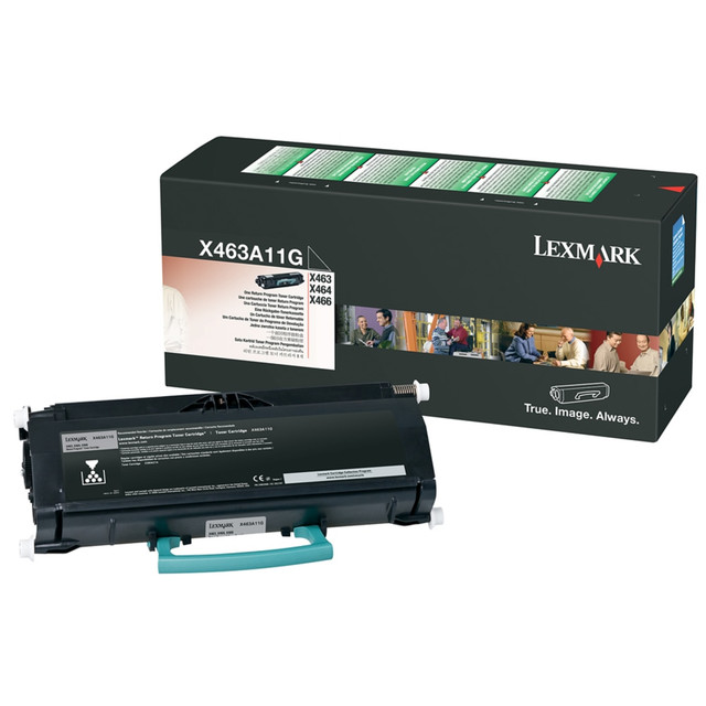 LEXMARK INTERNATIONAL, INC. X463A11G Lexmark X463A11G Black Return Program Toner Cartridge LEXMARK INTERNATIONAL, INC. X463A11G Lexmark X463A11G Black Return Program Toner Cartridge
