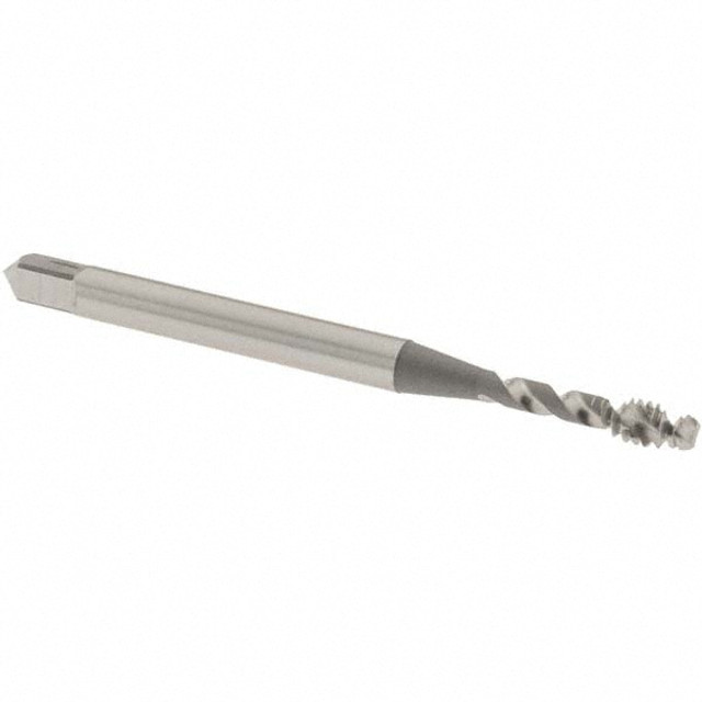 OSG 2951400 Spiral Flute Tap: #4-40 UNC, 2 Flutes, Modified Bottoming, Vanadium High Speed Steel, Bright/Uncoated