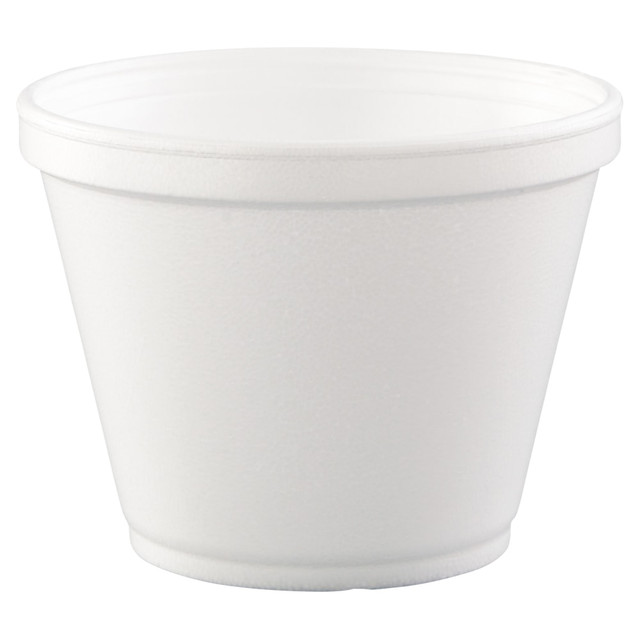 DART CONTAINER CORPORATION 12SJ20 Dart Foam Food Containers, 12 Oz, White, 25 Containers Per Bag, Carton Of 20 Bags DART CONTAINER CORPORATION 12SJ20 Dart Foam Food Containers, 12 Oz, White, 25 Containers Per Bag, Carton Of 20 Bags