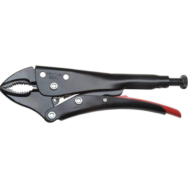 Proto J292XL Locking Plier: Curved Jaw