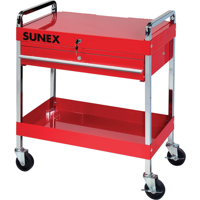 Sunex Tools 8013A 350 Lb Capacity, 16" Wide x 30" Long x 35-1/4" High Service Cart