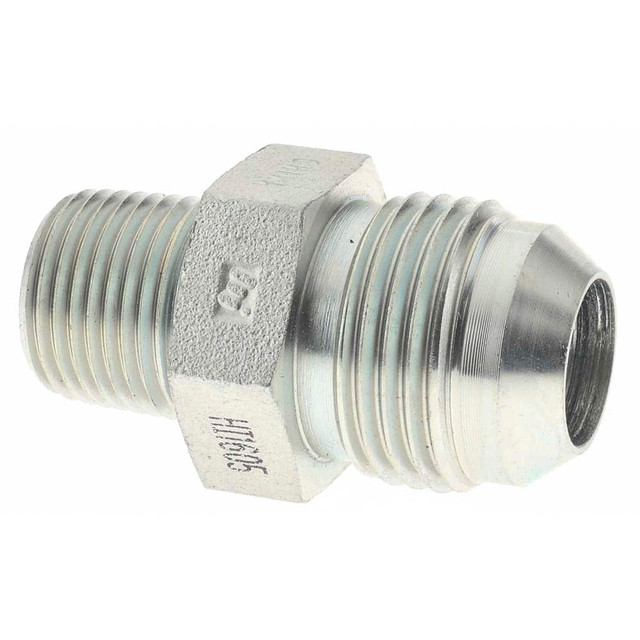 Brennan BD-16315 Steel Flared Tube Connector: 5/8" Tube OD, 37 ° Flared Angle