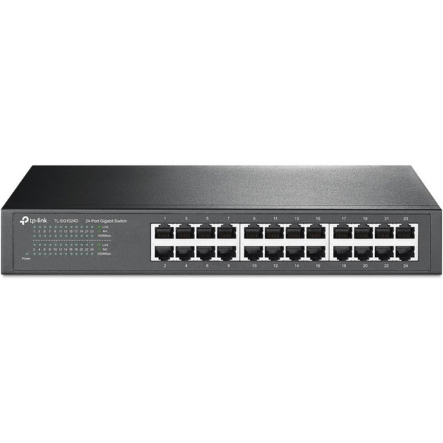 TP LINK TL-SG1024D TP-LINK 24-Port Gigabit Desktop/Rackmount Switch, TL-SG1024D