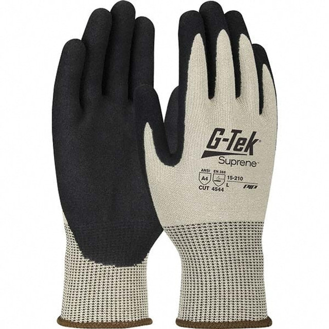 PIP 15-210/S Cut, Puncture & Abrasive-Resistant Gloves: Size S, ANSI Cut A4, ANSI Puncture 4, Nitrile, Suprene