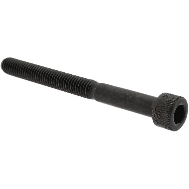 MSC 10F200KCS Socket Cap Screw: #10-32, 2" Length Under Head, Socket Cap Head, Hex Socket Drive, Alloy Steel, Black Oxide Finish