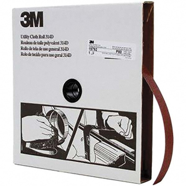 3M 7000118514 1" x 50 Yd 80 Grit Aluminum Oxide Shop Roll