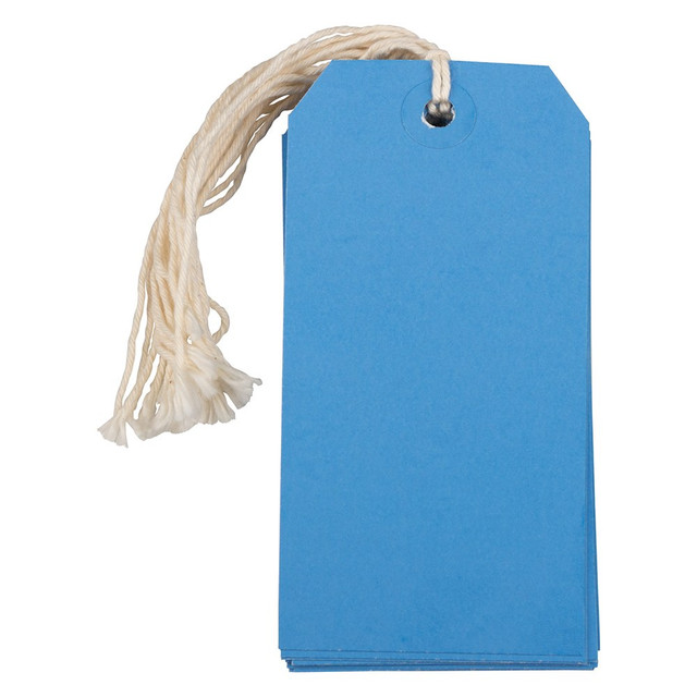 IMSI SOFTWARE PUBLISHING 39197115 JAM Paper Gift Tags, 4 3/4in x 2 3/8in, Blue, Pack Of 10 IMSI SOFTWARE PUBLISHING 39197115 JAM Paper Gift Tags, 4 3/4in x 2 3/8in, Blue, Pack Of 10