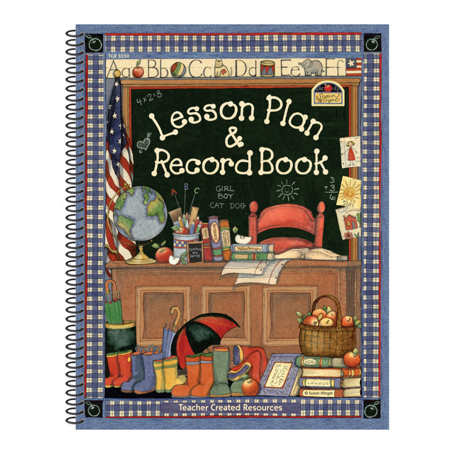Teacher Created Resources TCR3250-2  Susan Winget Lesson Plan And Record Books, Pack Of 2