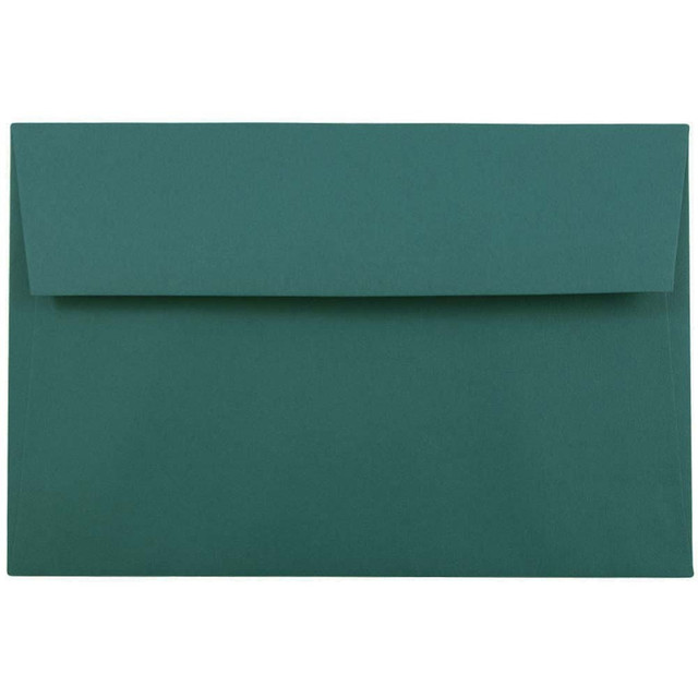 JAM PAPER AND ENVELOPE 157463 JAM Paper Booklet Invitation Envelopes, A9, Gummed Seal, Teal, Pack Of 25