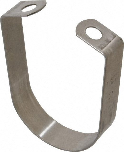 Empire 31SS0200 Adjustable Band Hanger: 2" Pipe, 3/8" Rod, 304 Stainless Steel