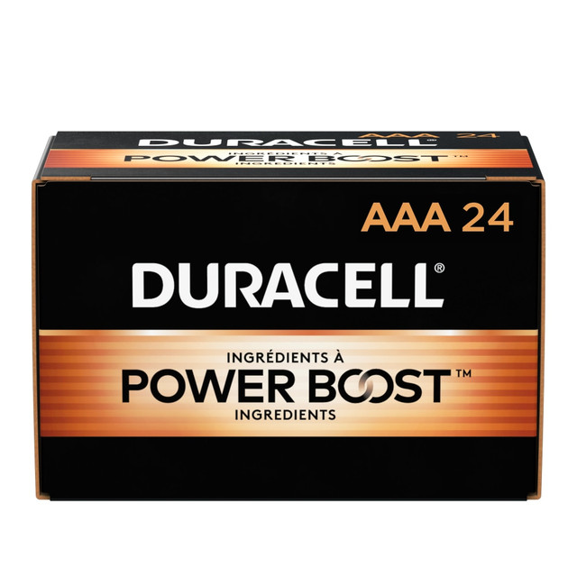 THE DURACELL COMPANY MN2400BKD Duracell Coppertop AAA Alkaline Batteries, Box of 24 Batteries, Case Of 6 Boxes