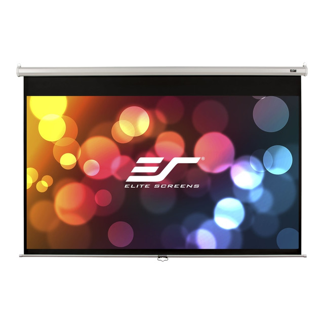 ELITE SCREENS INC. M135XWH2 Elite Screens M135XWH2 Manual Pull Down Projector Screen