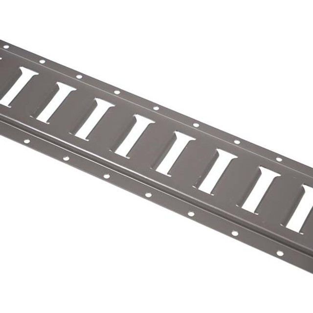 US Cargo Control HET8P-G Vertical & Horizontal Track; Product Type: E-Track ; Position: Horizontal ; Overall Depth (Decimal Inch): 0.4300 ; Overall Width (Decimal Inch - 4 Decimals): 4.8700 ; Overall Length (Feet): 8.00 ; Mounting Hole Diameter (mm):