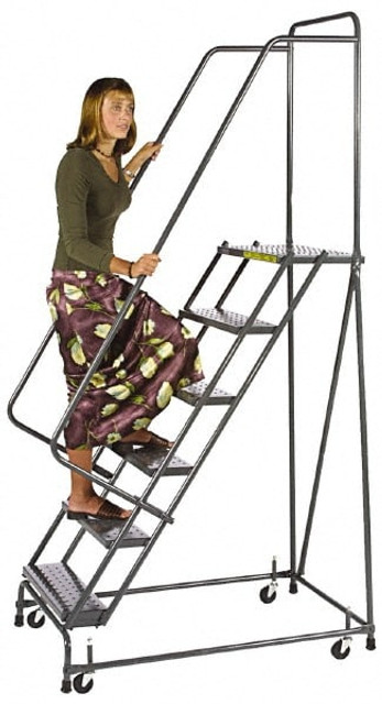 Ballymore H318X Steel Rolling Ladder: 3 Step