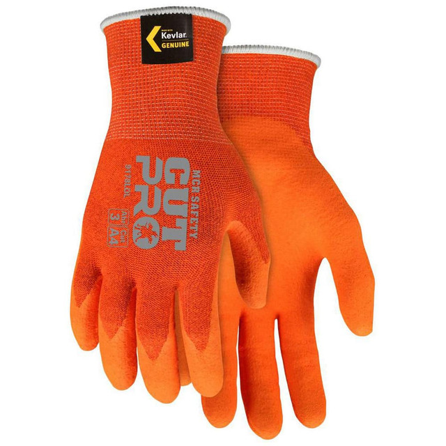 MCR Safety 9178LOM Cut, Puncture & Abrasive-Resistant Gloves: Size M, ANSI Cut A4, ANSI Puncture 4, Latex, Kevlar