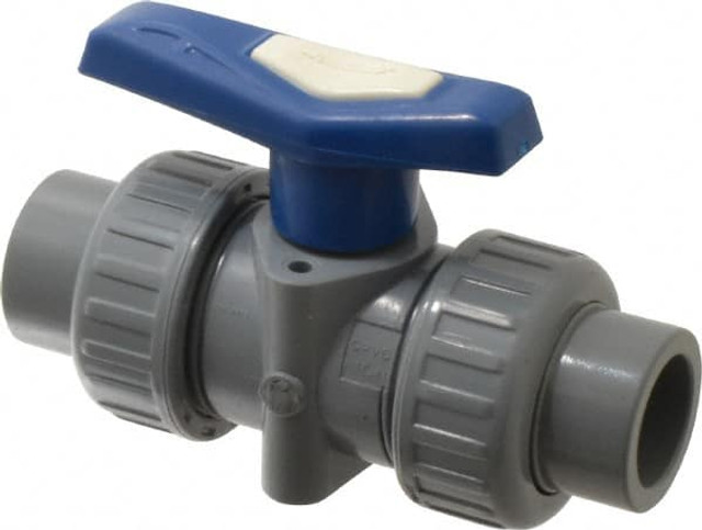 Simtech TBB 301 1 005 True Union Manual Ball Valve: 1/2" Pipe, Full Port