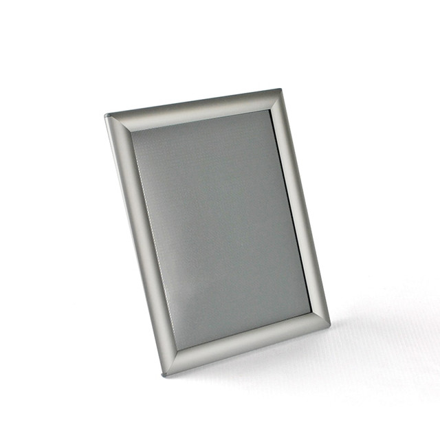AZAR DISPLAYS 300208-SLV  Steel Vertical/Horizontal Snap Frames, 11in x 8 1/2in, Silver, Pack Of 10