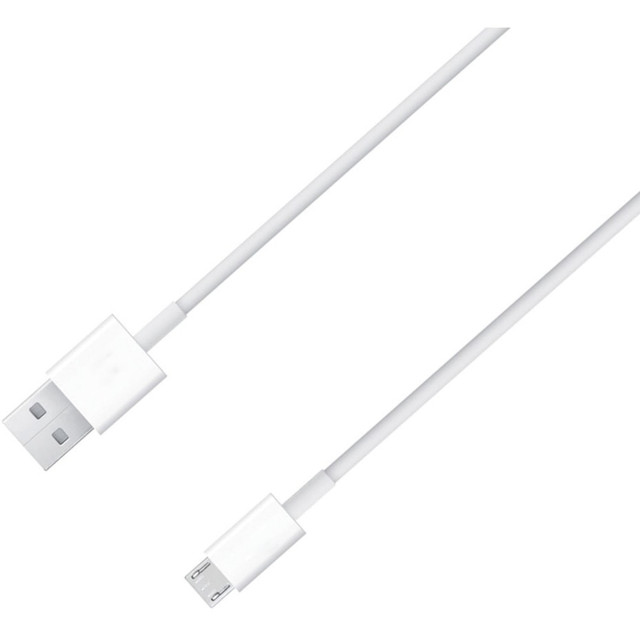 4XEM 4XMUSBCBLWH 6ft Micro USB To USB Data/Charge Cable For Samsung/HTC/Blackberry - Micro USB to USB for smart Phones - 6 ft - 1 x Type A Male USB - 1 x Type B Male Micro USB - White 4XEM 4XMUSBCBLWH 6ft Micro USB To USB Data/Charge Cable For Samsung/HTC/Blackberry - Micro USB to USB for smart Phones - 6 ft - 1 x Type A Male USB - 1 x Type B Male Micro USB - White
