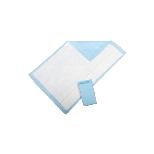 MEDLINE INDUSTRIES, INC. Medline MUP1266P  Disposable Extra-Fluff Underpads, 30in x 30in, Blue, Case of 90, 10-9 packs