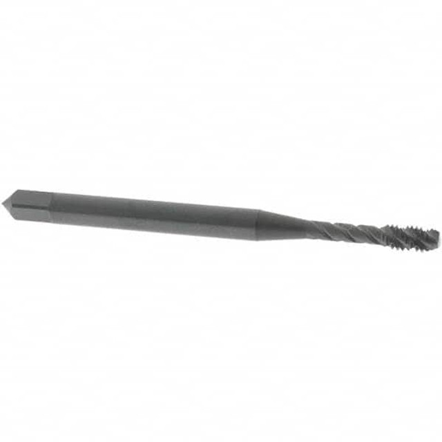 OSG 2916801 Spiral Flute Tap: #4-48 UNF, 3 Flutes, Modified Bottoming, 2B Class of Fit, Vanadium High Speed Steel, Oxide Coated