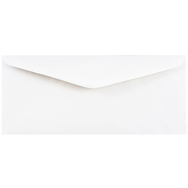 JAM PAPER AND ENVELOPE JAM Paper 45179  Booklet Commercial Flap Envelopes, #11, Gummed Seal, White, Pack Of 25