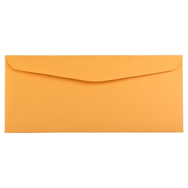 JAM PAPER AND ENVELOPE 1633182 JAM PAPER #14 Recycled Envelopes, 5 x 11 1/2, Brown Kraft Manila, 25/Pack